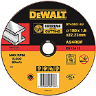 Абразивные отрезные и зачистные диски по металлу DeWalt