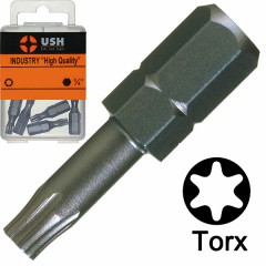 Насадка (бита) Torx 	USH (Германия)	T5Х25 (12088) USH (Германия) 12088