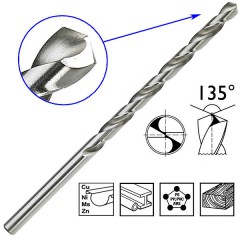 Удлиненное сверло по металлу	D.BOR	9х115/175 мм HSS-G D.BOR HSS-G