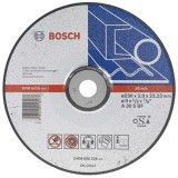 Абразивный отрезной диск по металлу вогнутый	BOSCH	230х3,0х22 мм (2.608.600.226)
