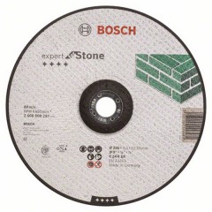 Абразивный отрезной диск по камню вогнутый	BOSCH	230х3,0х22 мм (2.608.600.227) Bosch -18