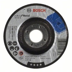 Абразивный обдирочный диск по металлу полугибкий	BOSCH	125х3,0х22 мм (2.608.600.218) Bosch -18