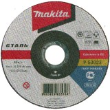 Абразивный отрезной диск по металлу прямой	Makita	125х1,0 мм (P-53023)