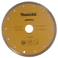 Диск алмазный сегмент для сухого реза бетона	Makita	180х22 мм (A-84165) Makita A-18