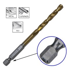 Сверло по металлу с шестигранным хвостовиком	Makita	8 мм (D-15827) Makita D-18