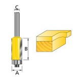 Фреза окантовочная 	Makita	12,7х38,1 мм (D-10497)