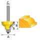 Фреза кромочная калевочная 	Makita	25,4х12,7 мм (D-11330)