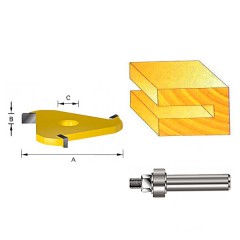 Фреза пазовая дисковая (без стержня)	Makita	47,6х2,5 мм (D-12049) Makita D-18