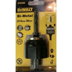 Быстросъемный адаптер для биметаллических коронок	DeWALT	14-30 мм (DT 8286) Dewalt -18