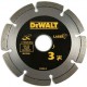 Алмазный сегментированный диск	DeWALT	115х22 мм (DT 3760)
