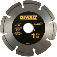 Алмазный сегментированный диск	DeWALT	125х22 мм (DT 3741) Dewalt -18