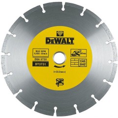 Алмазный сегментированный диск	DeWALT	230х22 мм (DT 3731) Dewalt -18