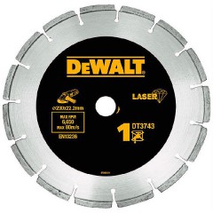 Алмазный сегментированный диск	DeWALT	230х22 мм (DT 3743) Dewalt -18