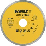 Алмазный сплошной диск для DWC410	DeWALT	110х20 мм (DT 3714)