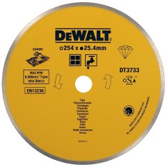 Алмазный диск по керамике	DeWALT	254х25,4 мм (DT 3733) Dewalt -18