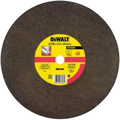 Абразивный отрезной диск по металлу прямой	DeWALT	355х3,0х25,4 мм (DT 3450) Dewalt DT 3450