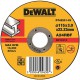 Абразивный отрезной диск по металлу прямой	DeWALT	115х3,0х22 мм (DT 42201)