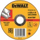 Абразивный отрезной диск по металлу прямой	DeWALT	125х1,6х22 мм (DT 42300)