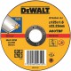 Абразивный отрезной диск по нержавеющей стали	DeWALT	125х1,6х22 мм (DT 42341)
