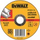 Абразивный отрезной диск по металлу прямой	DeWALT	125х3,0х22 мм (DT 42301)