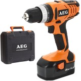 Аккумуляторная ударная дрель-шуруповерт  AEG BSB14G2NC-142C