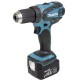 Аккумуляторная дрель-шуруповерт Makita DDF446RFE